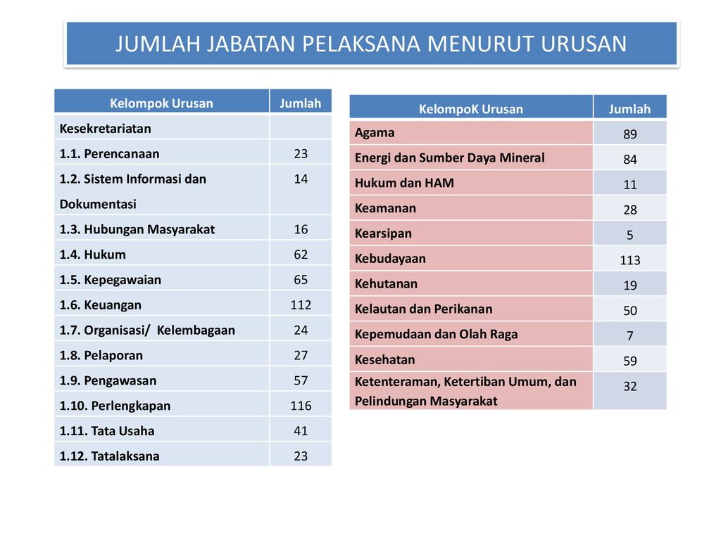 Detail Contoh Jabatan Pelaksana Nomer 11