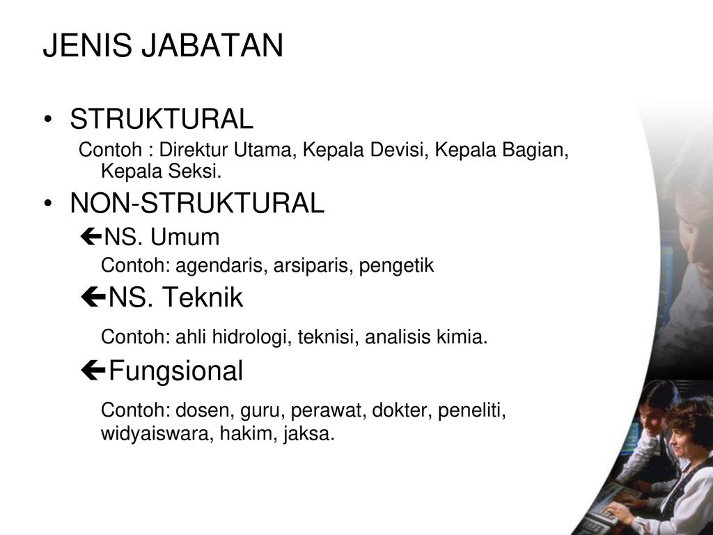 Detail Contoh Jabatan Struktural Nomer 19