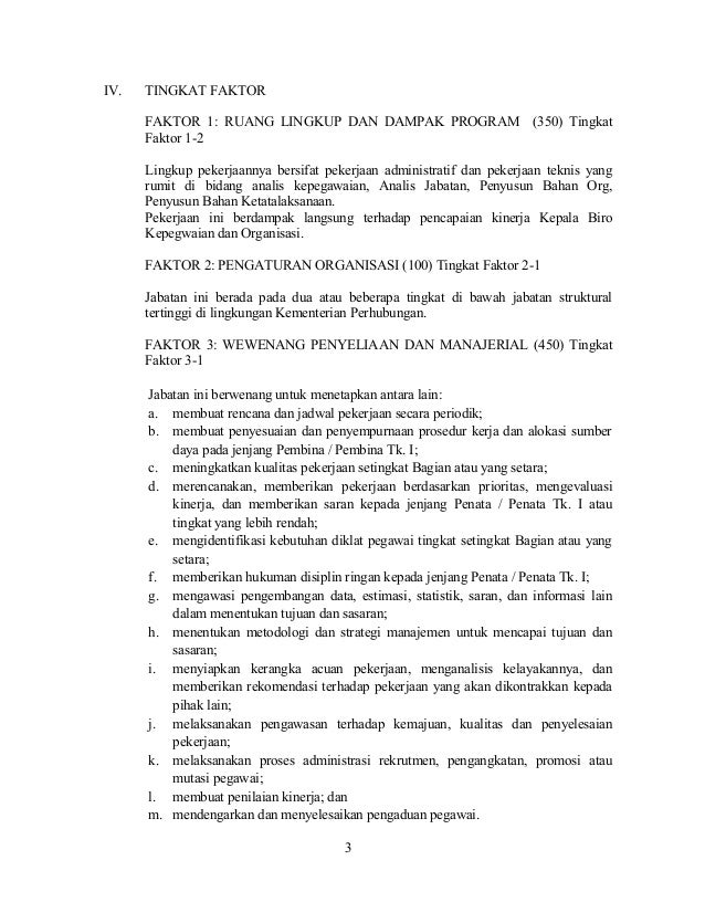 Detail Contoh Jabatan Struktural Nomer 23