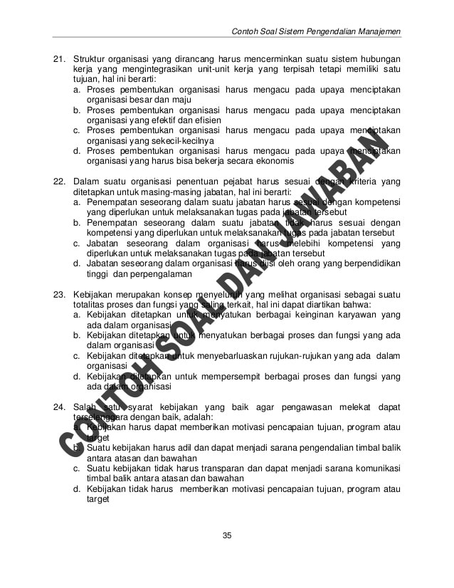 Detail Contoh Jabatan Struktural Nomer 36