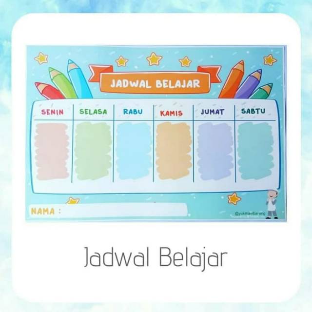 Detail Contoh Jadwal Harian Muslimah Nomer 34