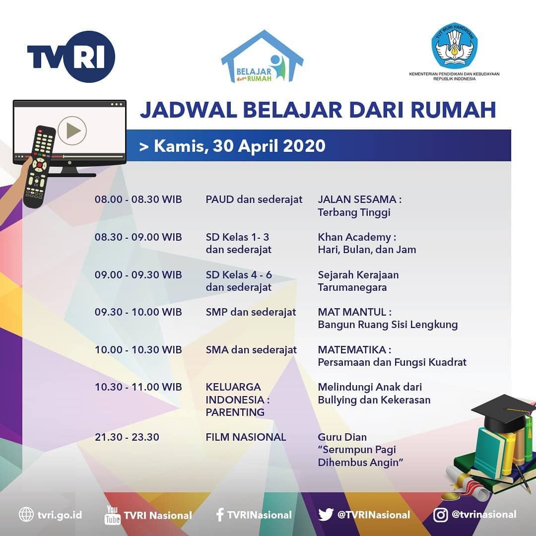 Detail Contoh Jadwal Kegiatan Belajar Di Rumah Nomer 3