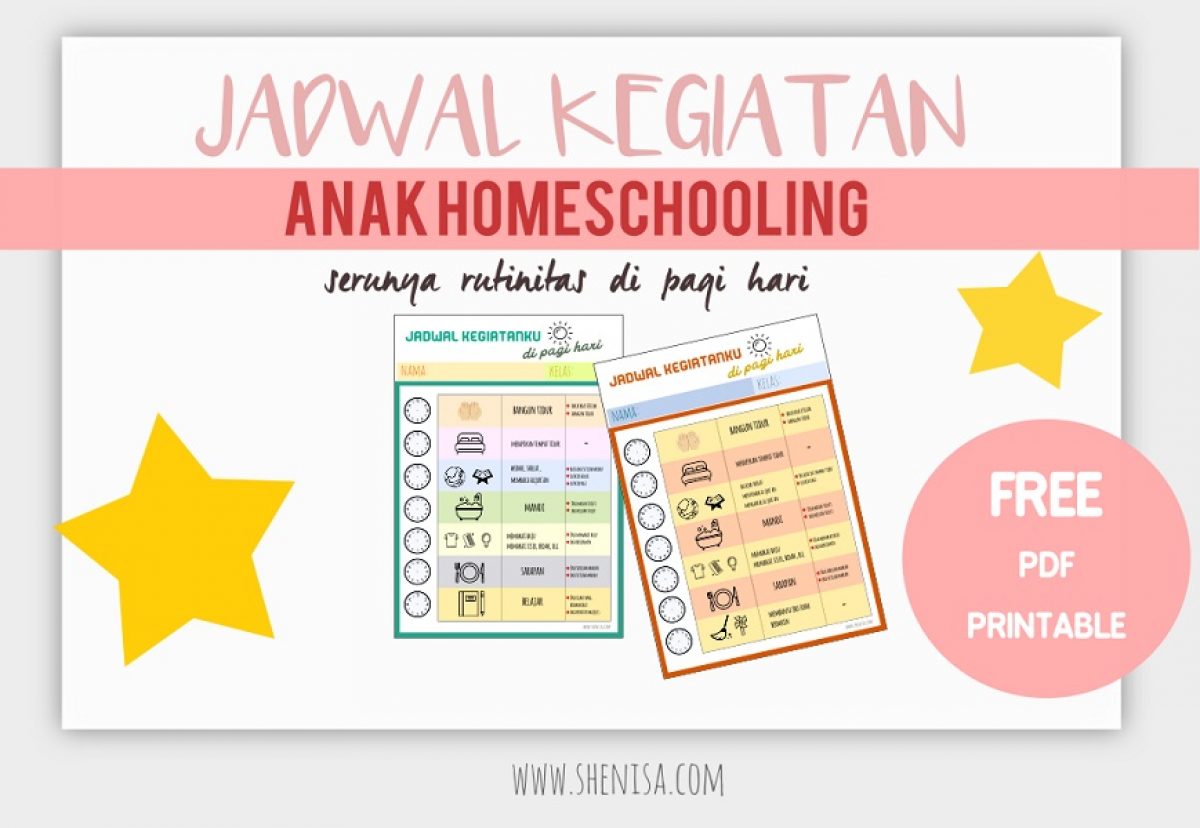 Detail Contoh Jadwal Kegiatan Sehari Hari Anak Sd Nomer 3