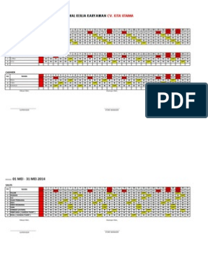 Detail Contoh Jadwal Kerja Nomer 35