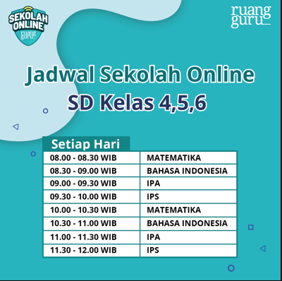 Detail Contoh Jadwal Pelajaran Sd Nomer 28