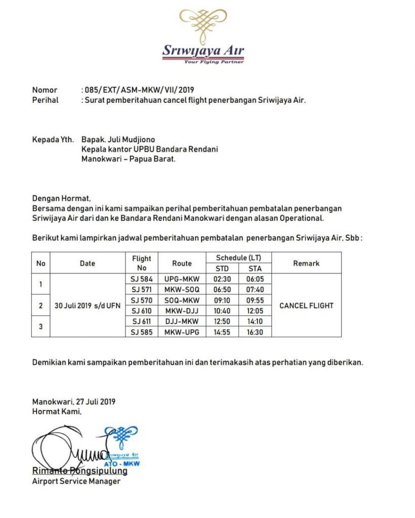 Detail Contoh Jadwal Penerbangan Nomer 30