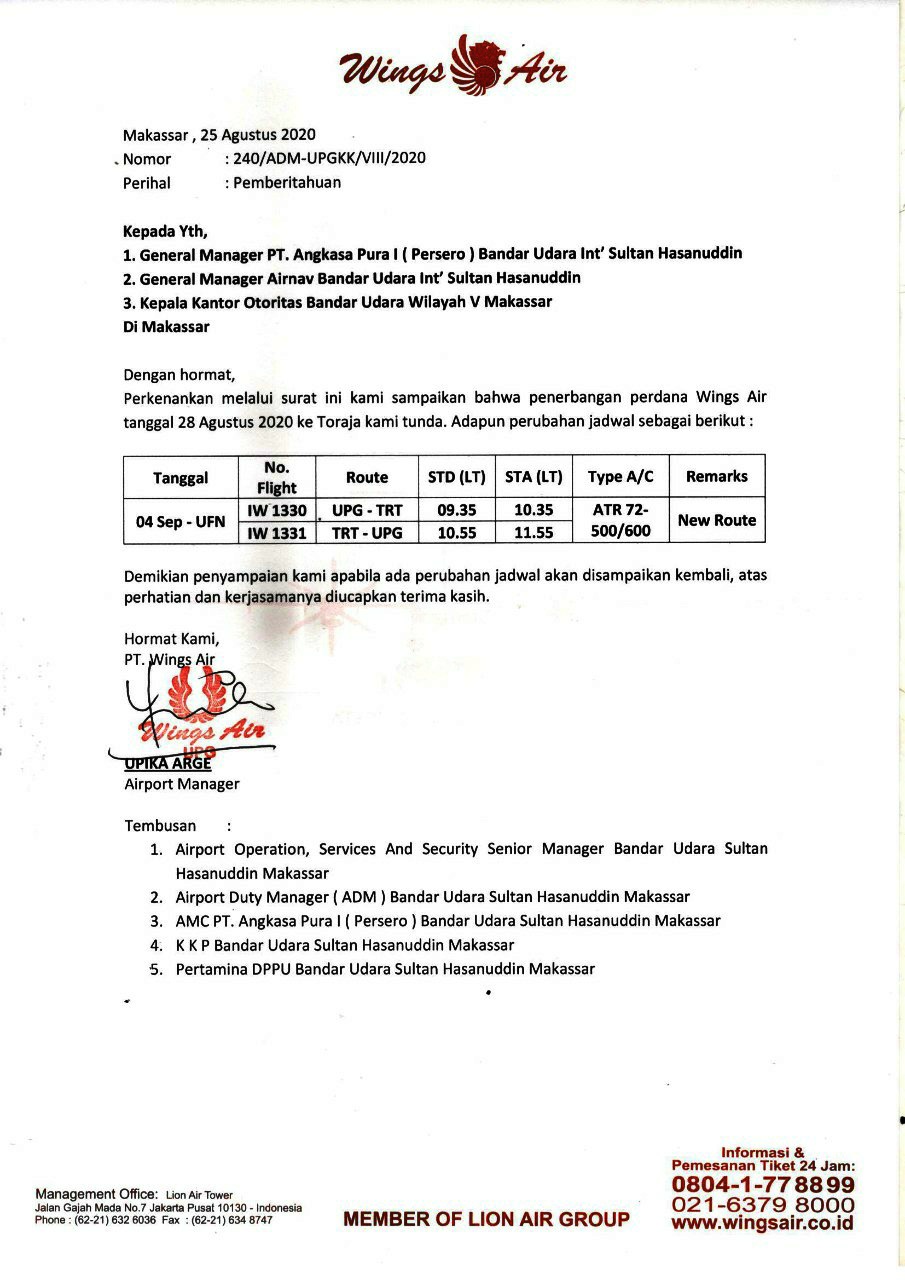 Detail Contoh Jadwal Penerbangan Nomer 38