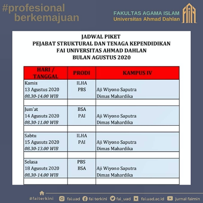 Detail Contoh Jadwal Piket Nomer 4