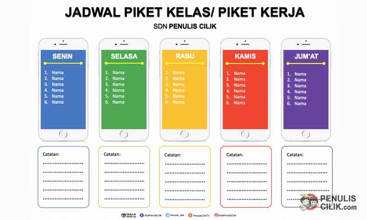 Detail Contoh Jadwal Piket Kantor Nomer 26