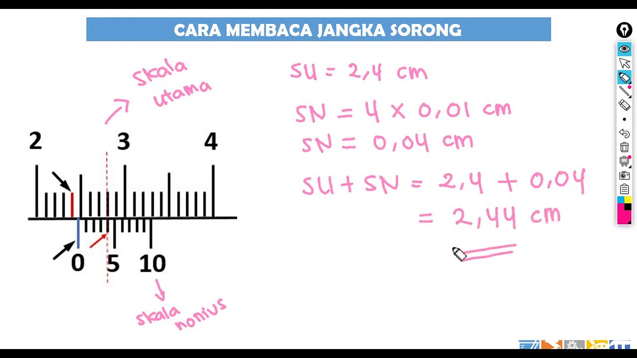 Detail Contoh Jangka Sorong Nomer 23