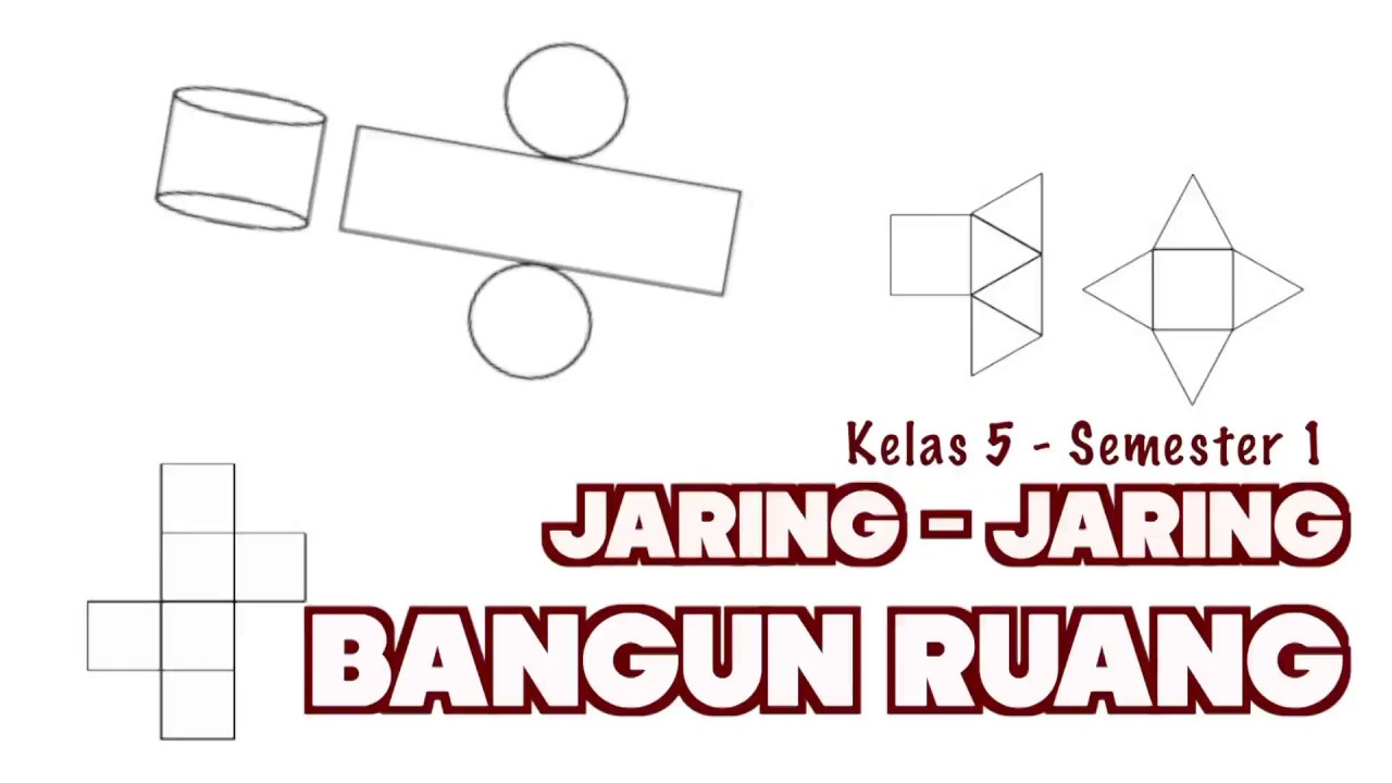 Detail Contoh Jaring Jaring Bangun Ruang Nomer 39