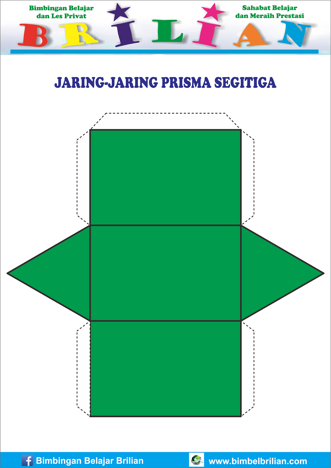 Detail Contoh Jaring Jaring Prisma Segitiga Nomer 20