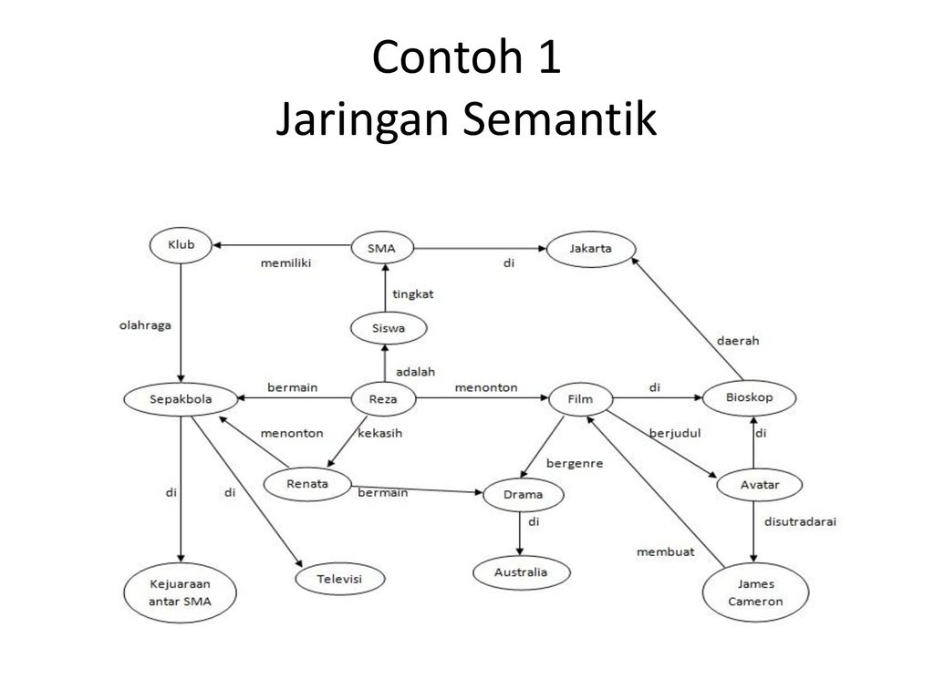 Detail Contoh Jaringan Semantik Nomer 10