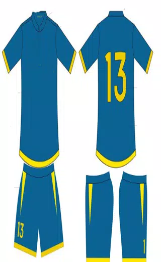 Detail Contoh Jersey Polos Nomer 42