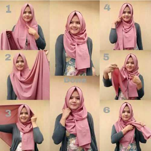 Detail Contoh Jilbab Pashmina Nomer 38