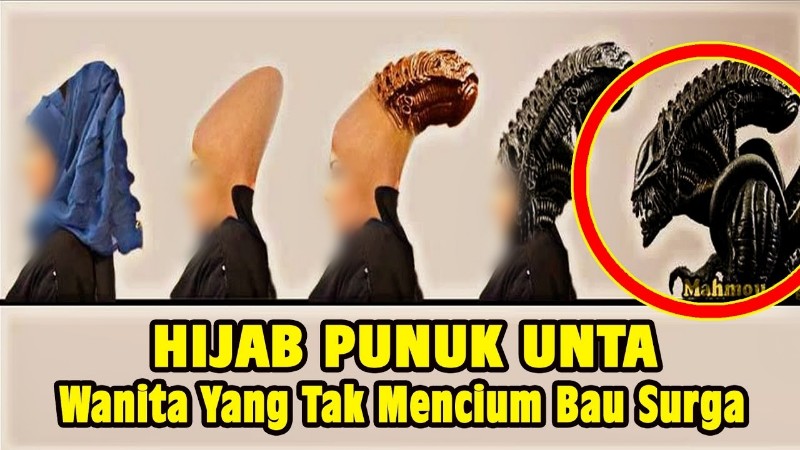 Detail Contoh Jilbab Punuk Unta Nomer 9