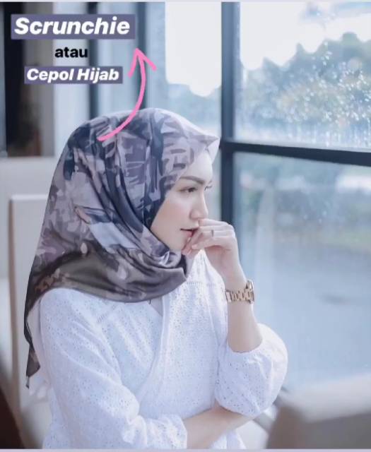 Detail Contoh Jilbab Punuk Unta Nomer 30