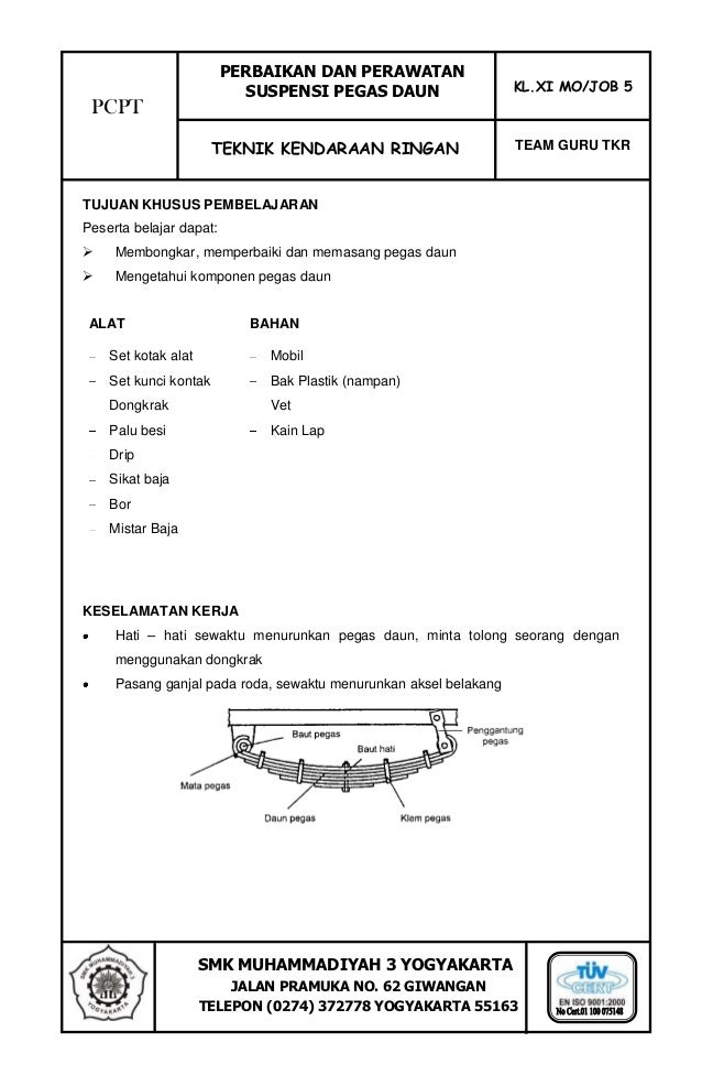 Detail Contoh Job Sheet Nomer 26