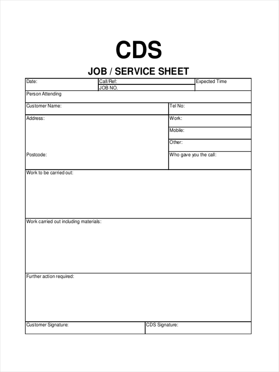 Detail Contoh Job Sheet Nomer 10