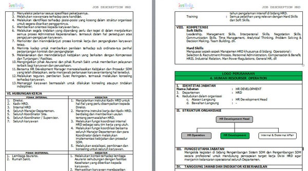 Detail Contoh Job Specification Nomer 43