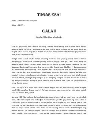 Detail Contoh Judul Essay Nomer 15