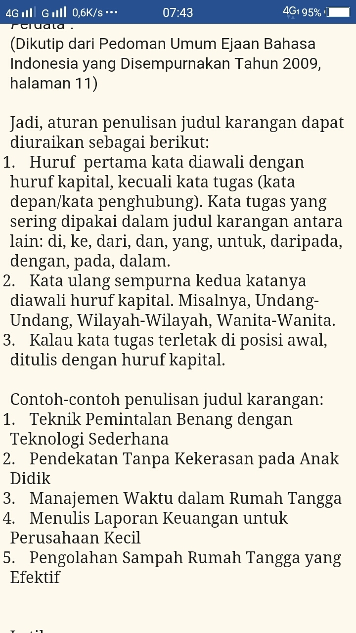 Detail Contoh Judul Karangan Nomer 4