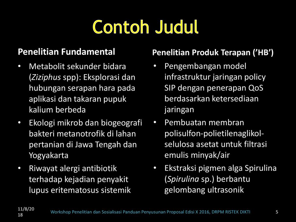 Detail Contoh Judul Penelitian Dasar Nomer 18