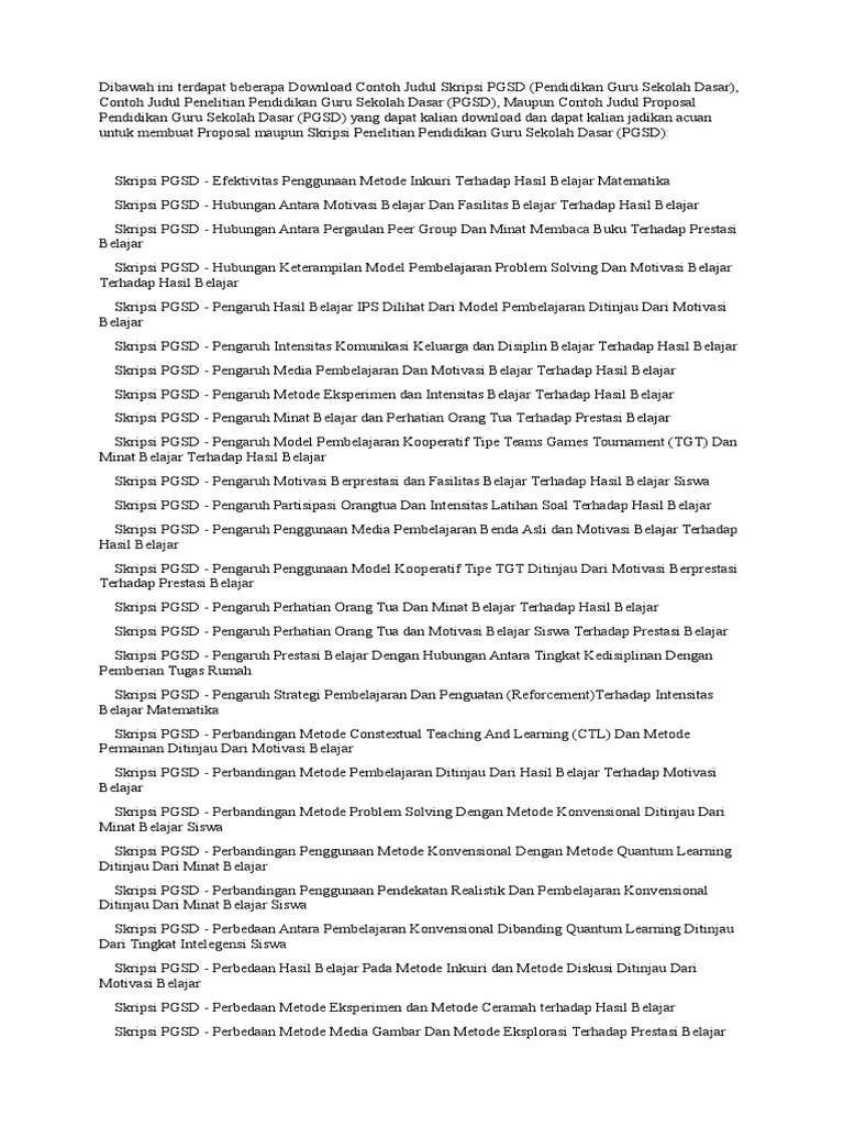 Detail Contoh Judul Penelitian Dasar Nomer 39