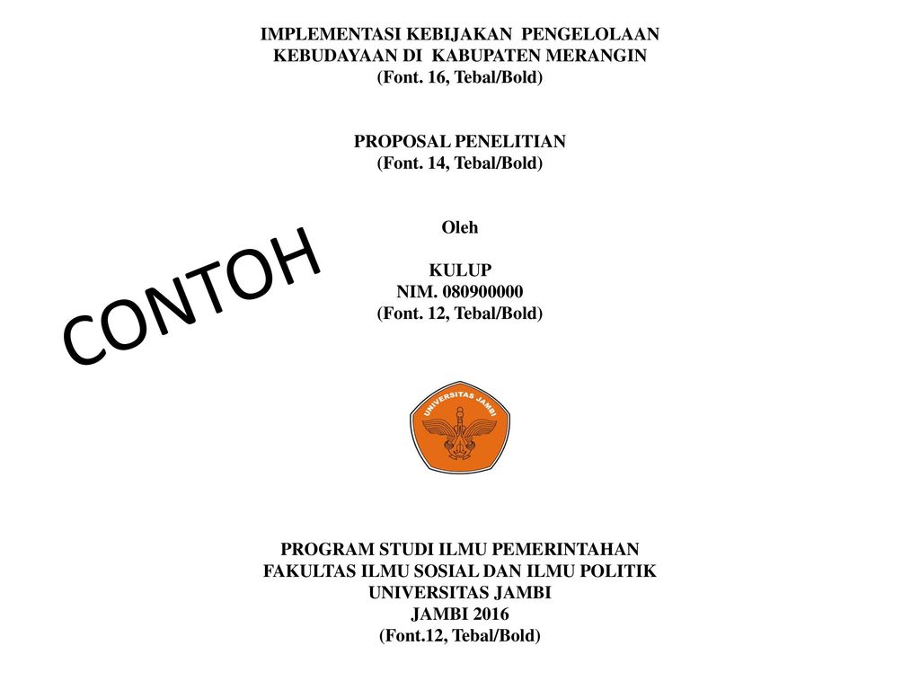 Detail Contoh Judul Proposal Penelitian Nomer 41