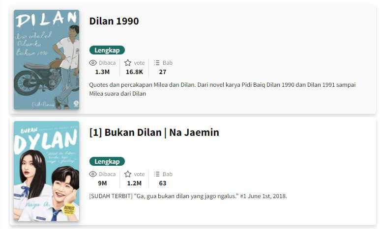 Detail Contoh Judul Wattpad Yang Menarik Nomer 11