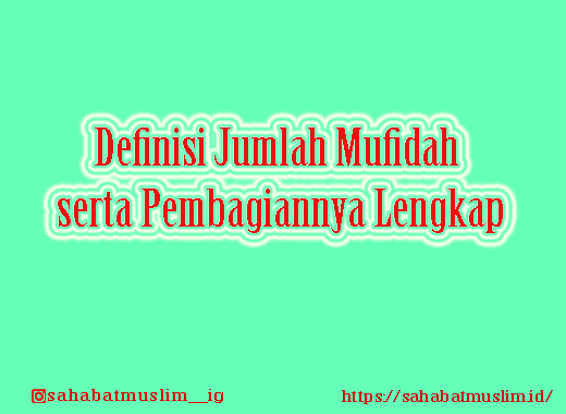 Detail Contoh Jumlah Mufidah Nomer 24