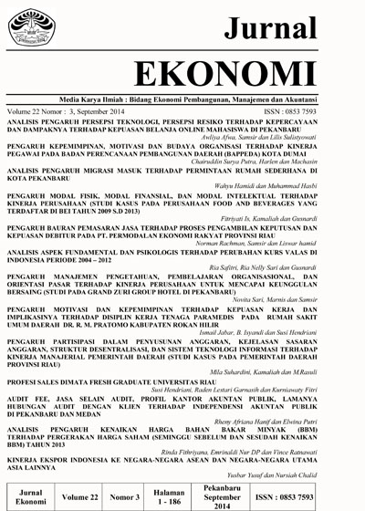 Detail Contoh Jurnal Ekonomi Nomer 18