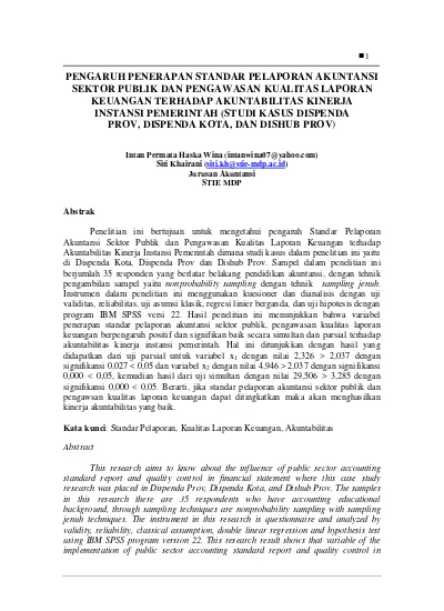 Detail Contoh Jurnal Internasional Ekonomi Nomer 12