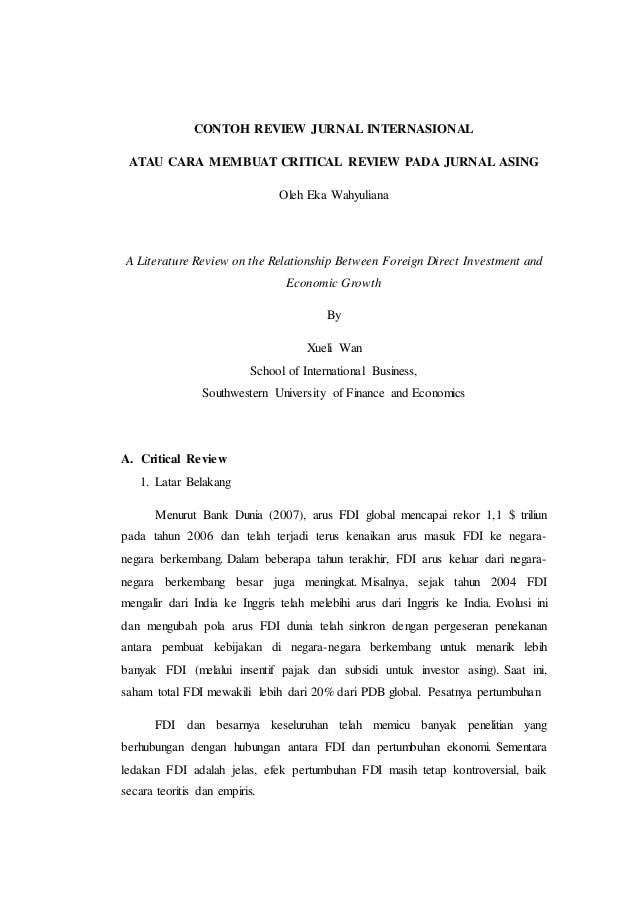 Detail Contoh Jurnal Internasional Ekonomi Nomer 6