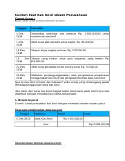 Detail Contoh Jurnal Kas Kecil Nomer 55