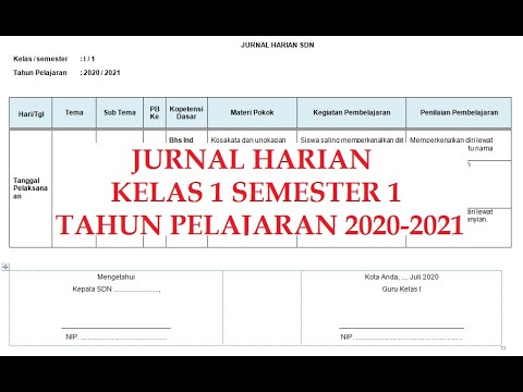 Detail Contoh Jurnal Kegiatan Nomer 36