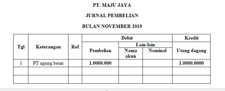 Detail Contoh Jurnal Khusus Nomer 41