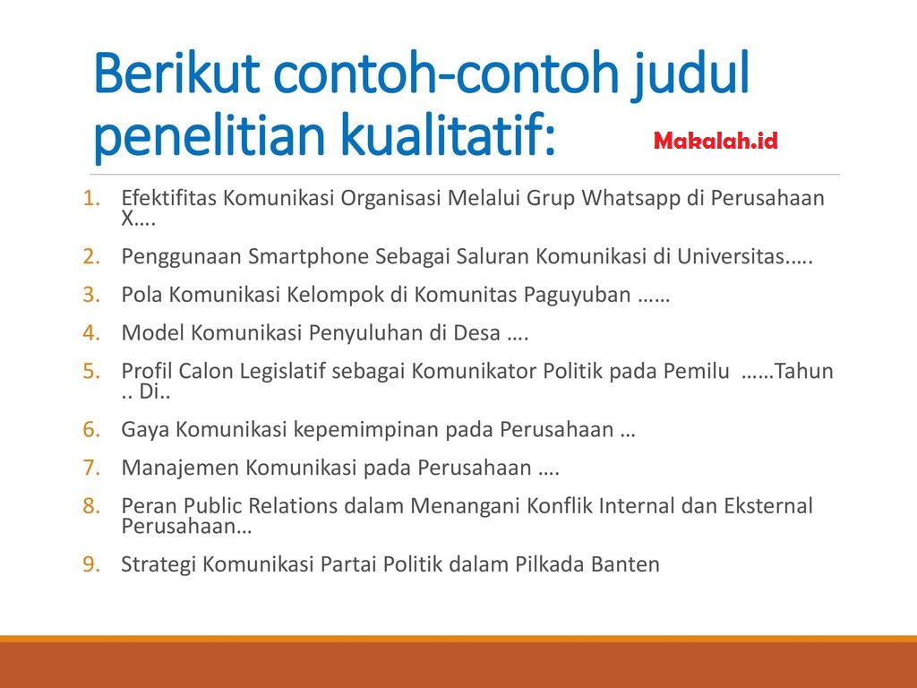 Detail Contoh Jurnal Penelitian Kualitatif Nomer 49