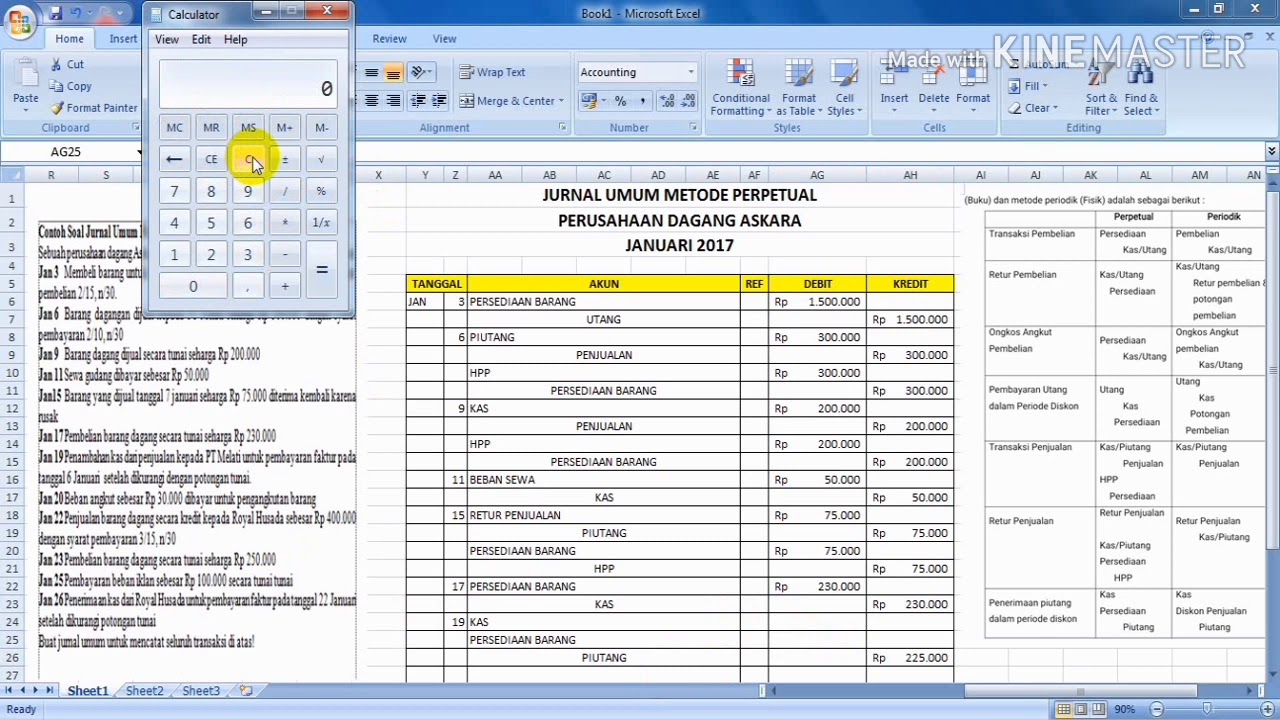 Detail Contoh Jurnal Perpetual Nomer 30