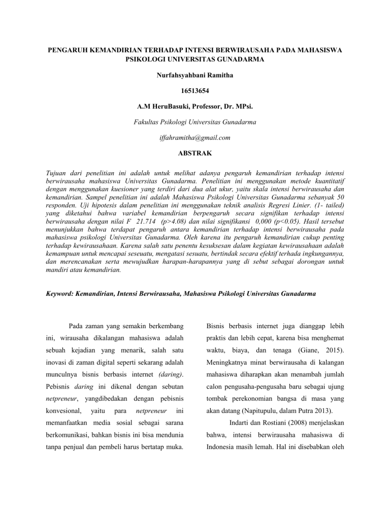 Detail Contoh Jurnal Psikologi Nomer 21