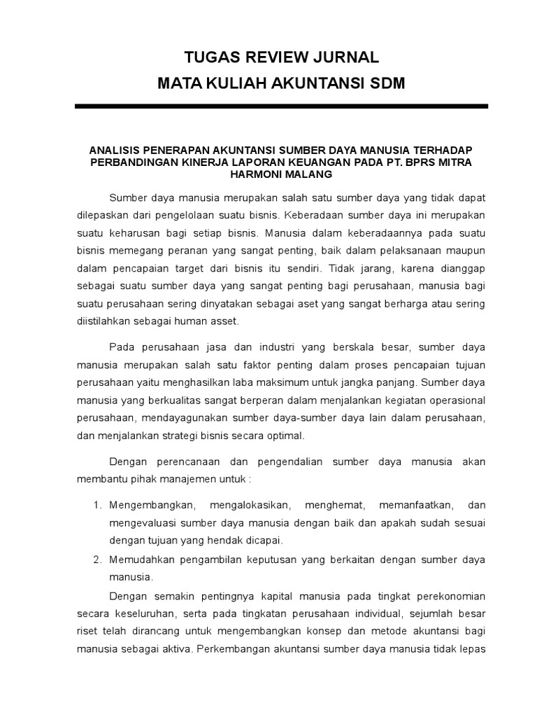 Detail Contoh Jurnal Sdm Nomer 18