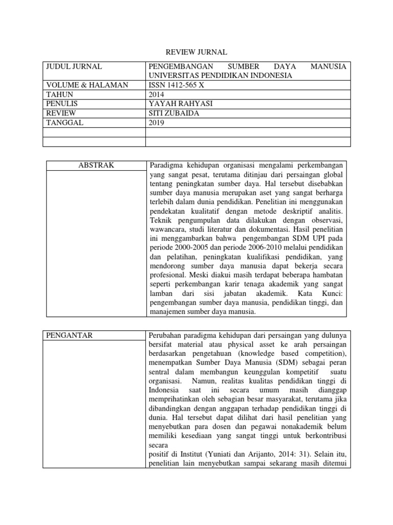 Detail Contoh Jurnal Sdm Nomer 20