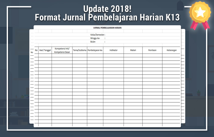 Detail Contoh Jurnal Sekolah Dasar Nomer 14