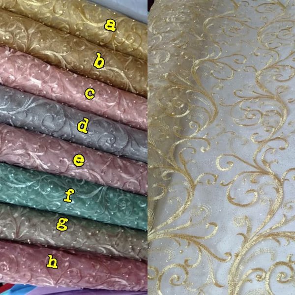 Detail Contoh Kain Brokat Nomer 51