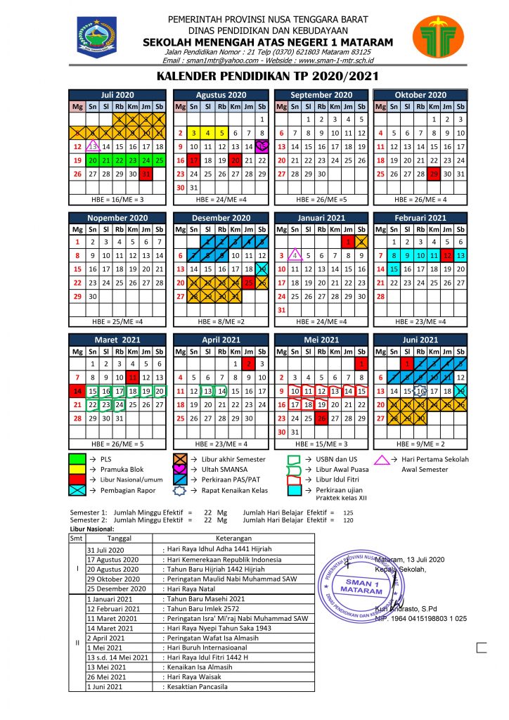 Detail Contoh Kalender Akademik Nomer 10