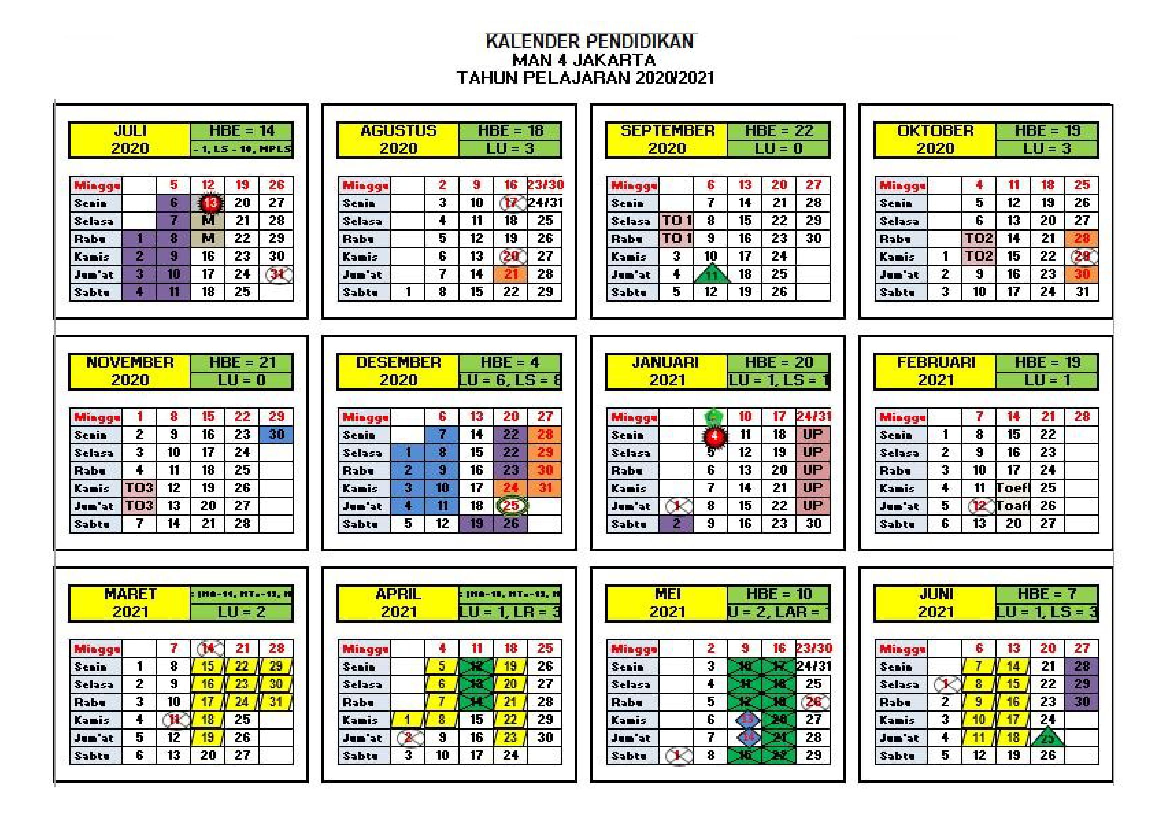 Detail Contoh Kalender Akademik Nomer 18