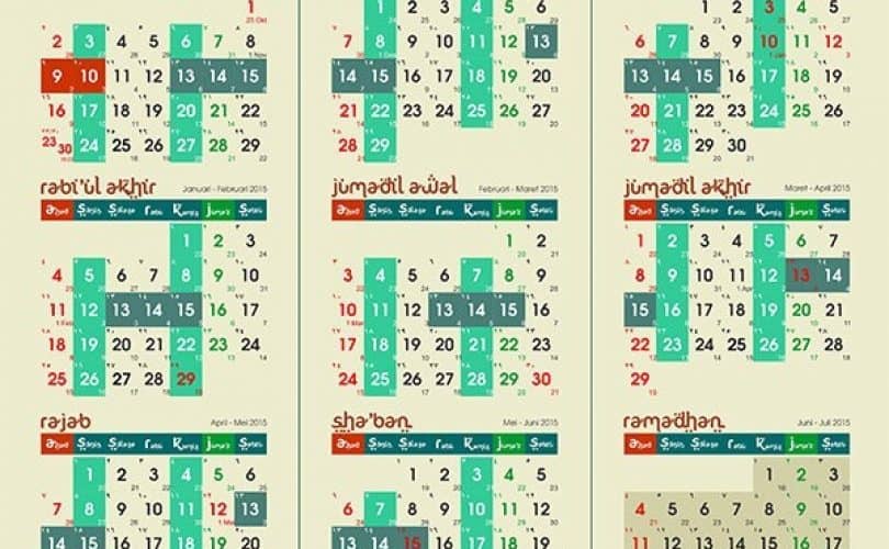 Detail Contoh Kalender Hijriyah Nomer 30