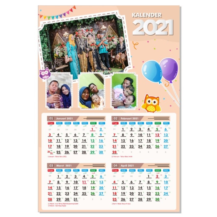 Detail Contoh Kalender Keluarga Nomer 32