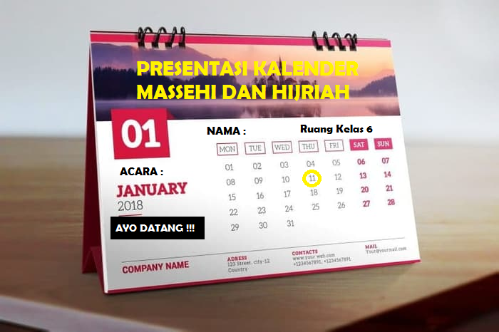 Detail Contoh Kalender Masehi Nomer 25