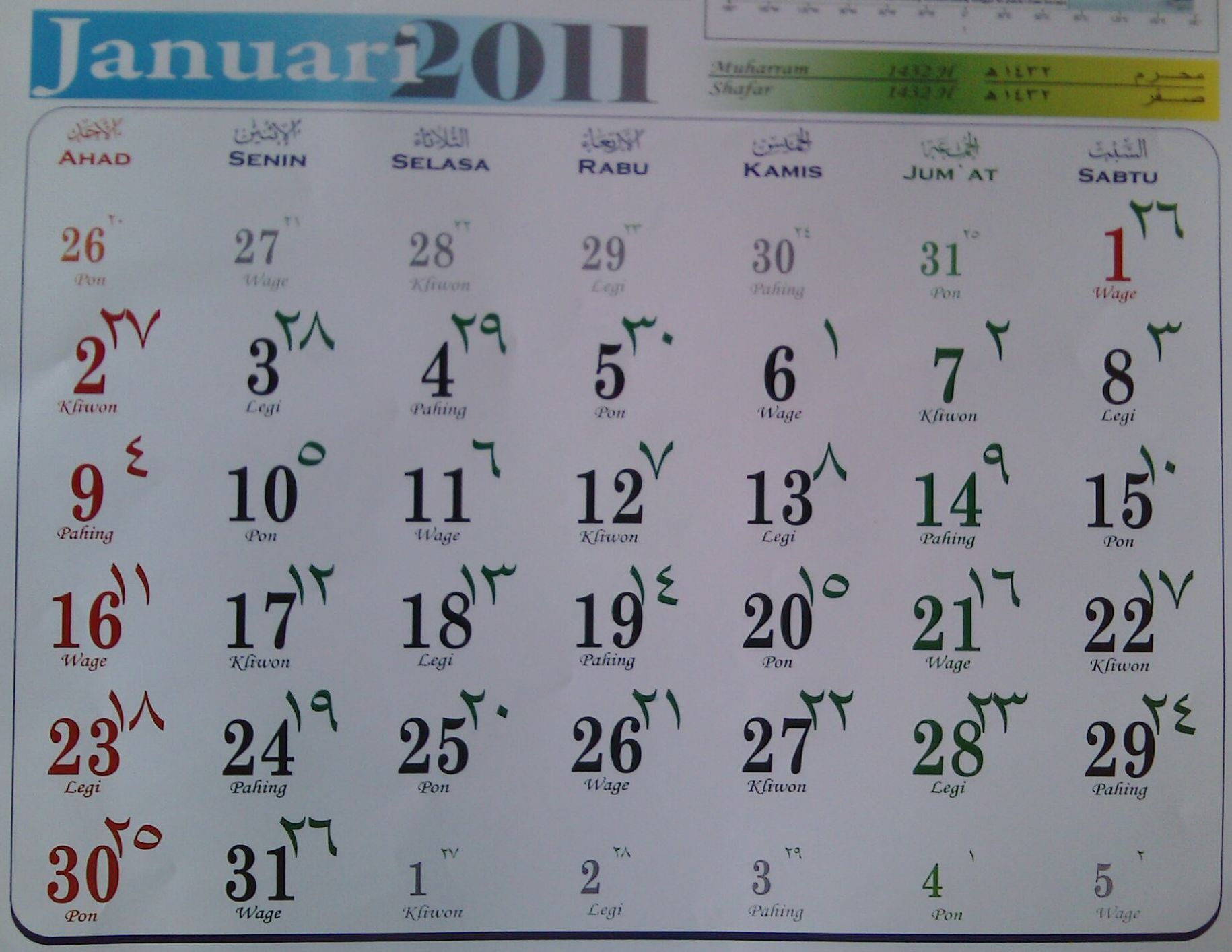 Detail Contoh Kalender Masehi Nomer 28